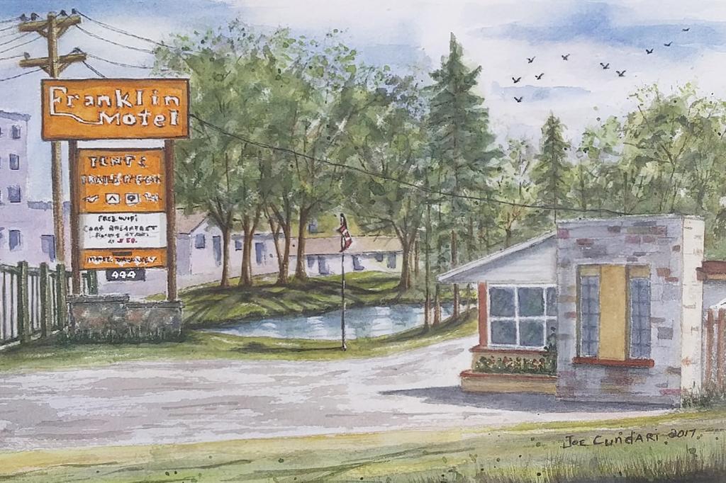 Franklin Motel, Tent & Trailer Park North Bay Exterior photo