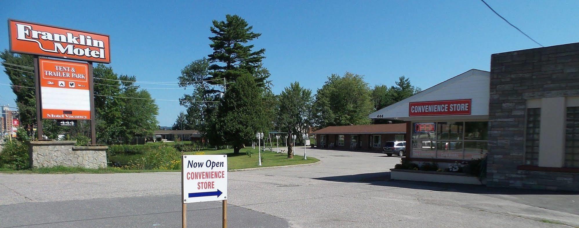 Franklin Motel, Tent & Trailer Park North Bay Exterior photo