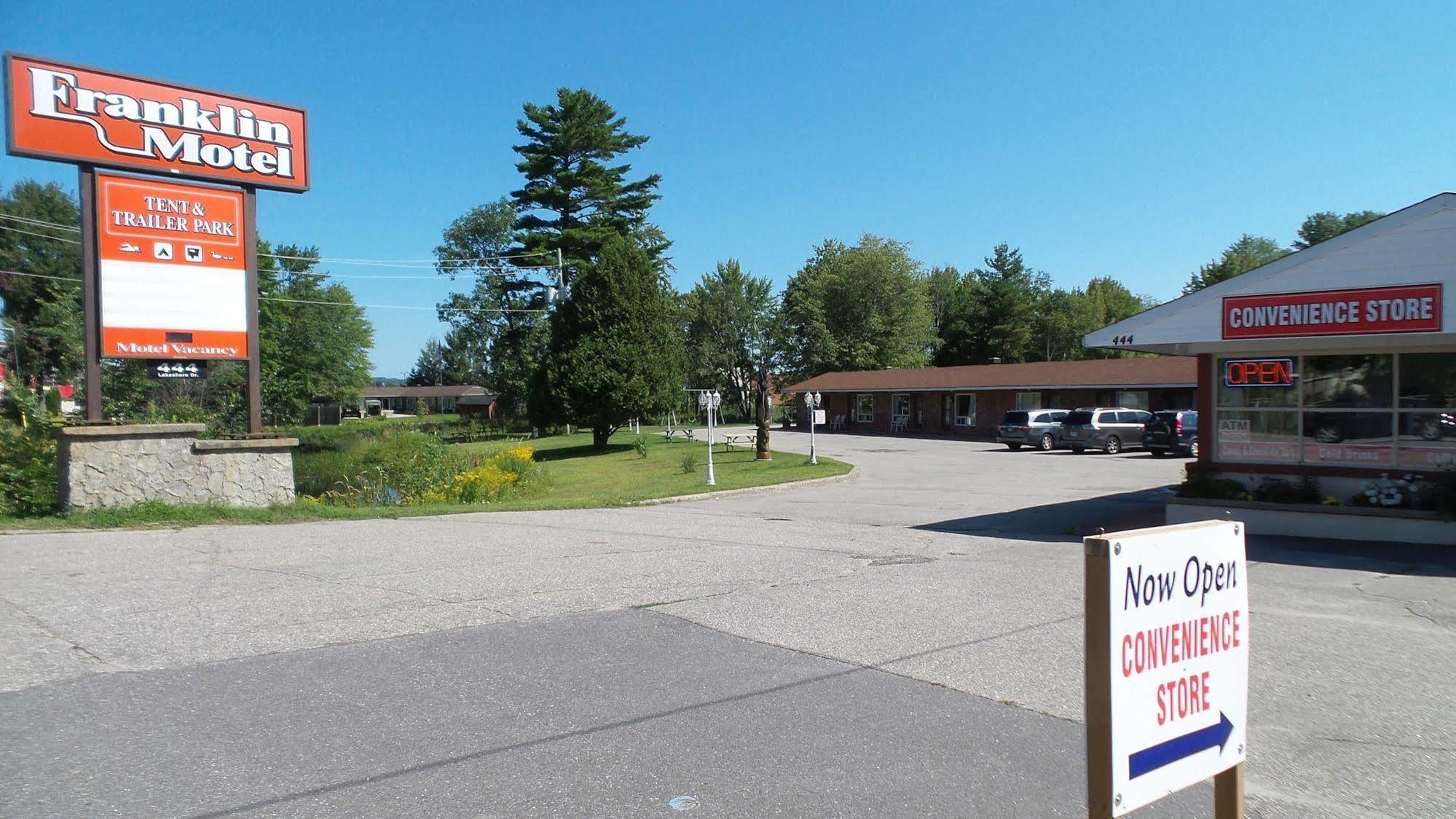 Franklin Motel, Tent & Trailer Park North Bay Exterior photo